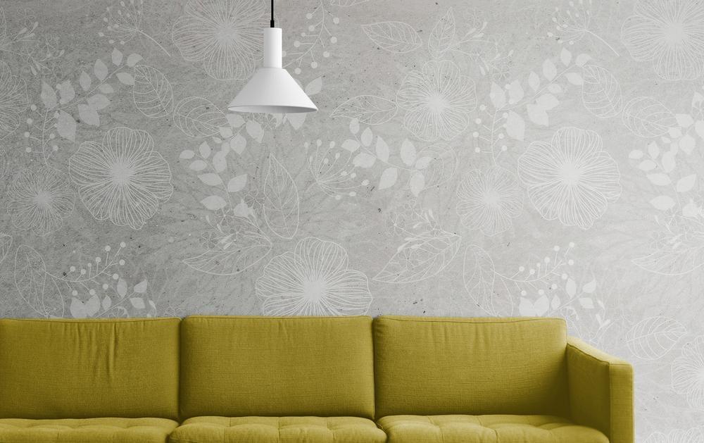 Beli cvetni pejzaž 2 Beli cvetni pejzaž - Slika 2