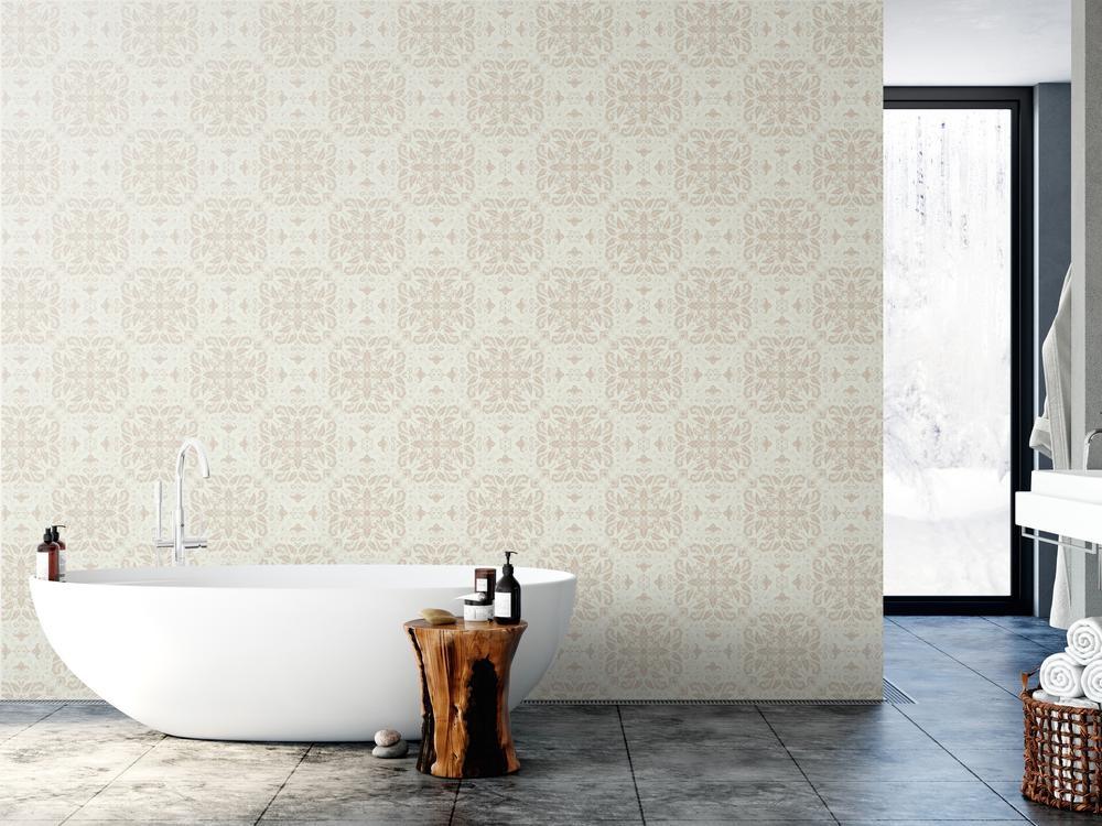 Bež damask 1 Bež damask