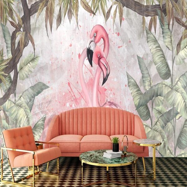 flamingosi tapeta
