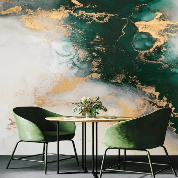 green mermer tapeta