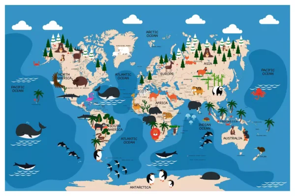 tapete world map 13 1