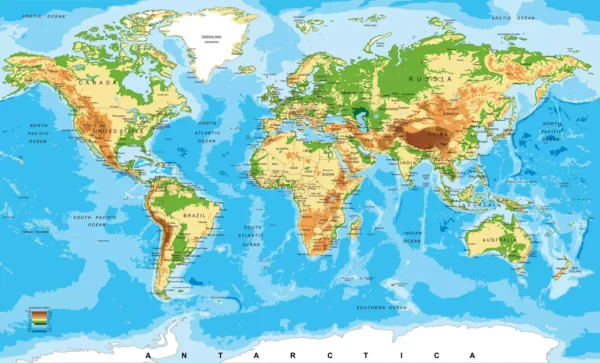 tapete world map 15