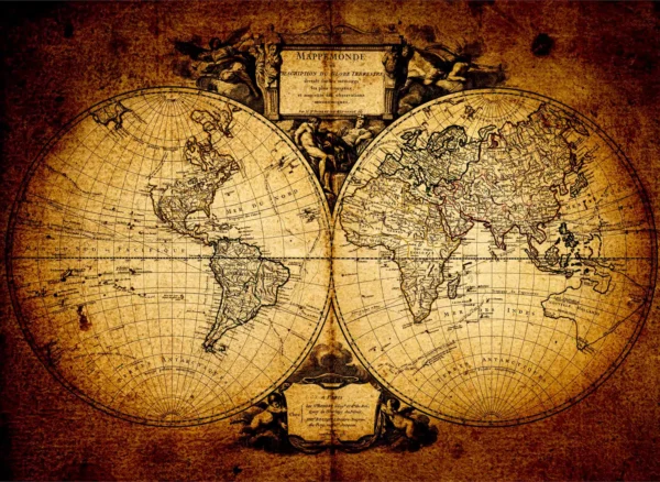 tapete world map 2